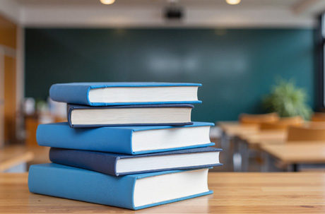 Books on Table