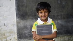 Boy With Slate