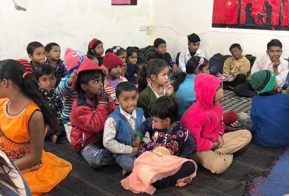 Kids in Classroom